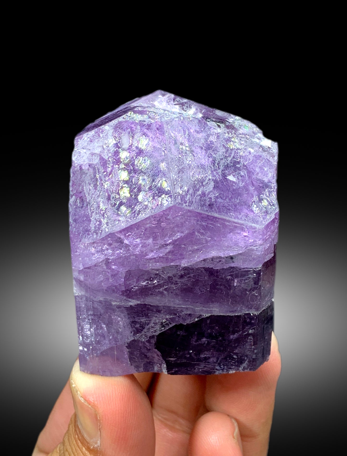 Rich Purple Color Scapolite Crystal, Scapolite Stone, Scapolite Specimen, Scapolite from Badakhshan Afghanistan - 209 gram