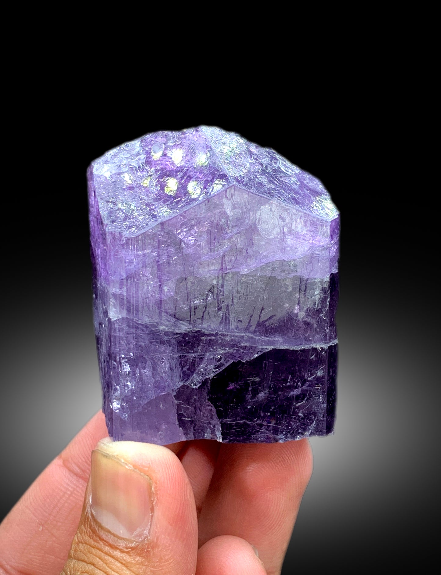 Rich Purple Color Scapolite Crystal, Scapolite Stone, Scapolite Specimen, Scapolite from Badakhshan Afghanistan - 209 gram