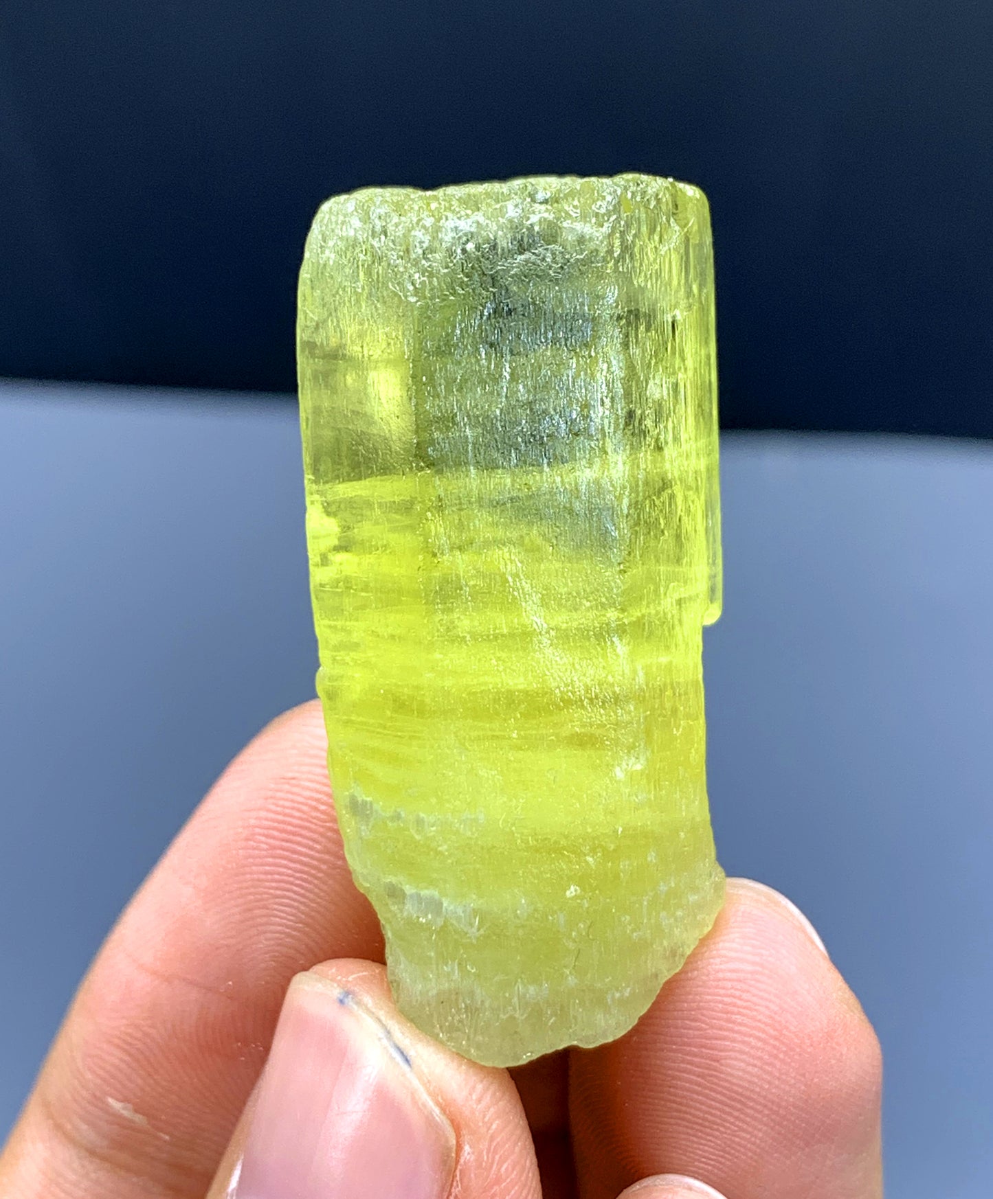 Gemmy Yellow Heliodor var Beryl Crystal from Pakistan - 22 gram