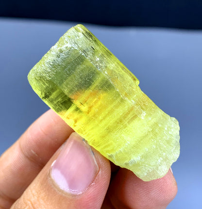 Gemmy Yellow Heliodor var Beryl Crystal from Pakistan - 22 gram