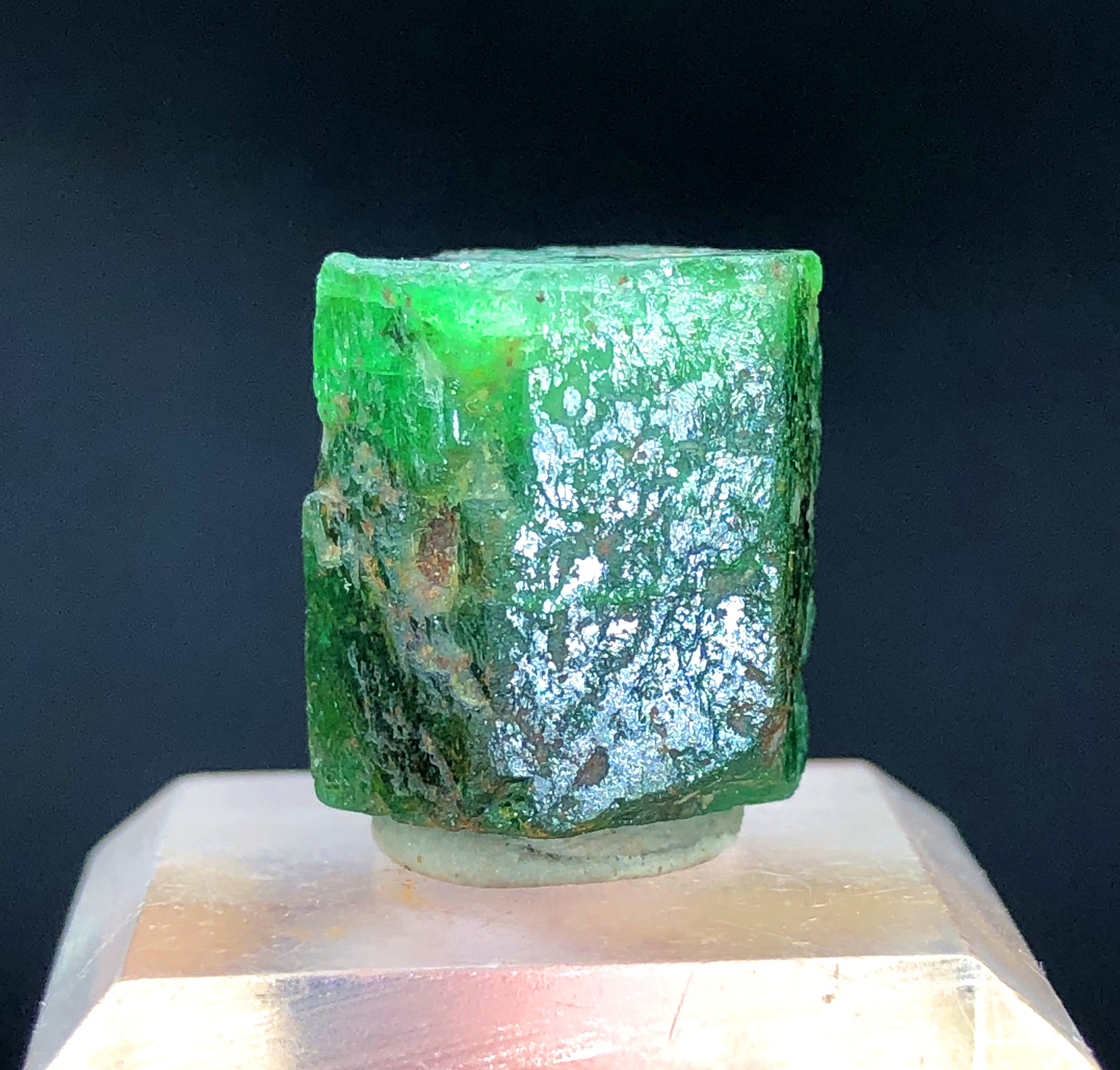 Lush Green Color Emerald Crystal, Raw Emerald Stone, Emerald Gemstone, Crystal Specimen, Emerald from Swat Pakistan - 22.90 CT