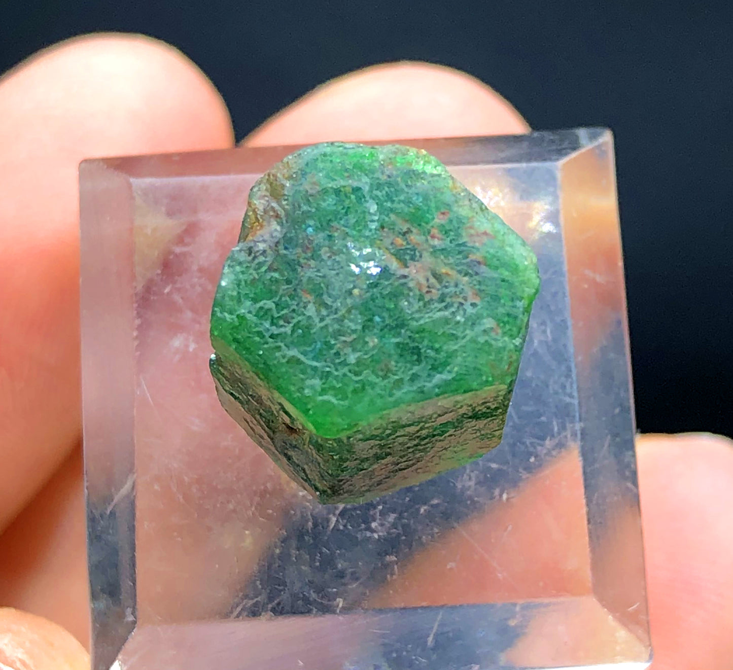 Lush Green Color Emerald Crystal, Raw Emerald Stone, Emerald Gemstone, Crystal Specimen, Emerald from Swat Pakistan - 22.90 CT