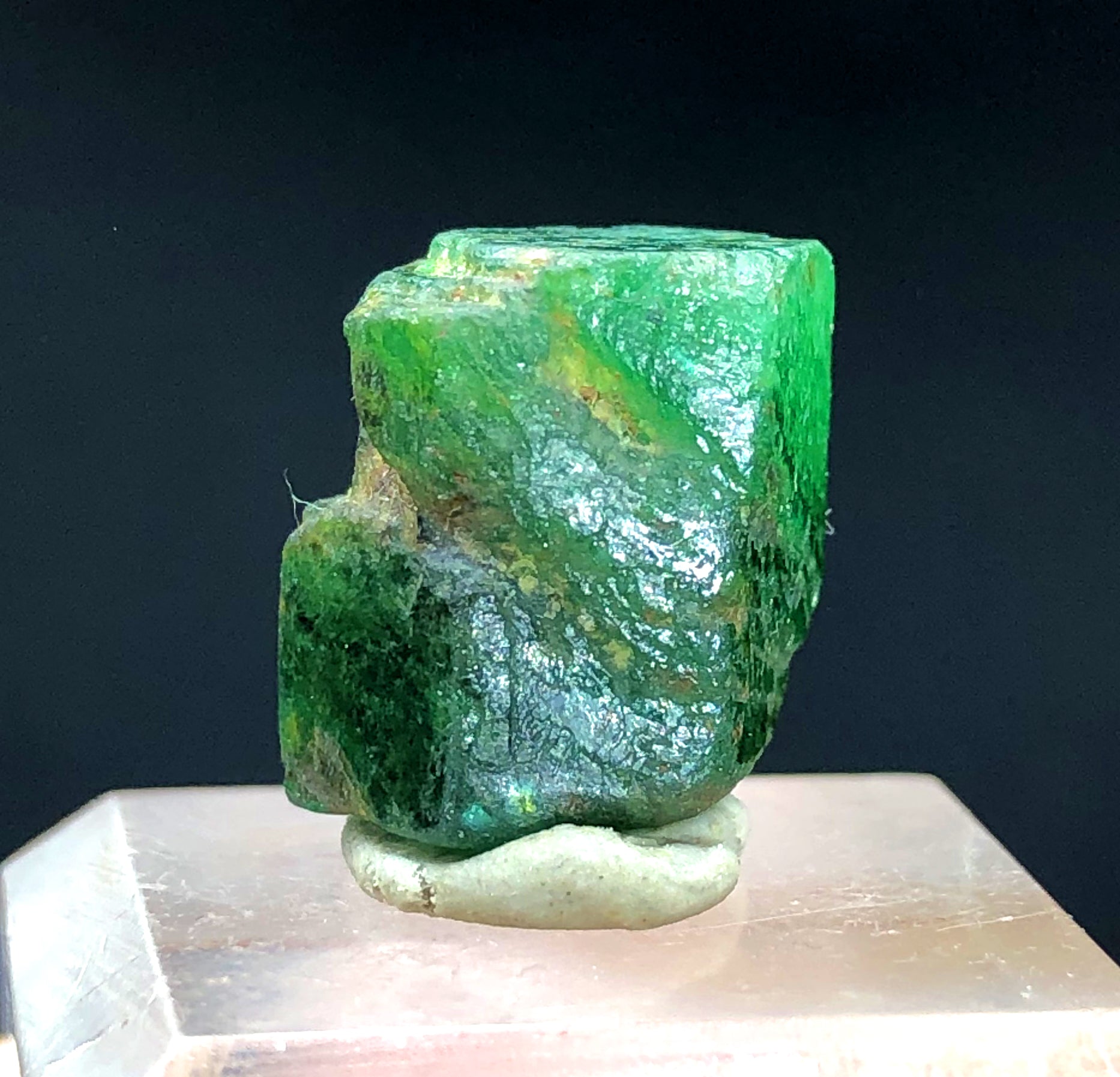 Lush Green Color Emerald Crystal, Raw Emerald Stone, Emerald Gemstone, Crystal Specimen, Emerald from Swat Pakistan - 15.85 CT