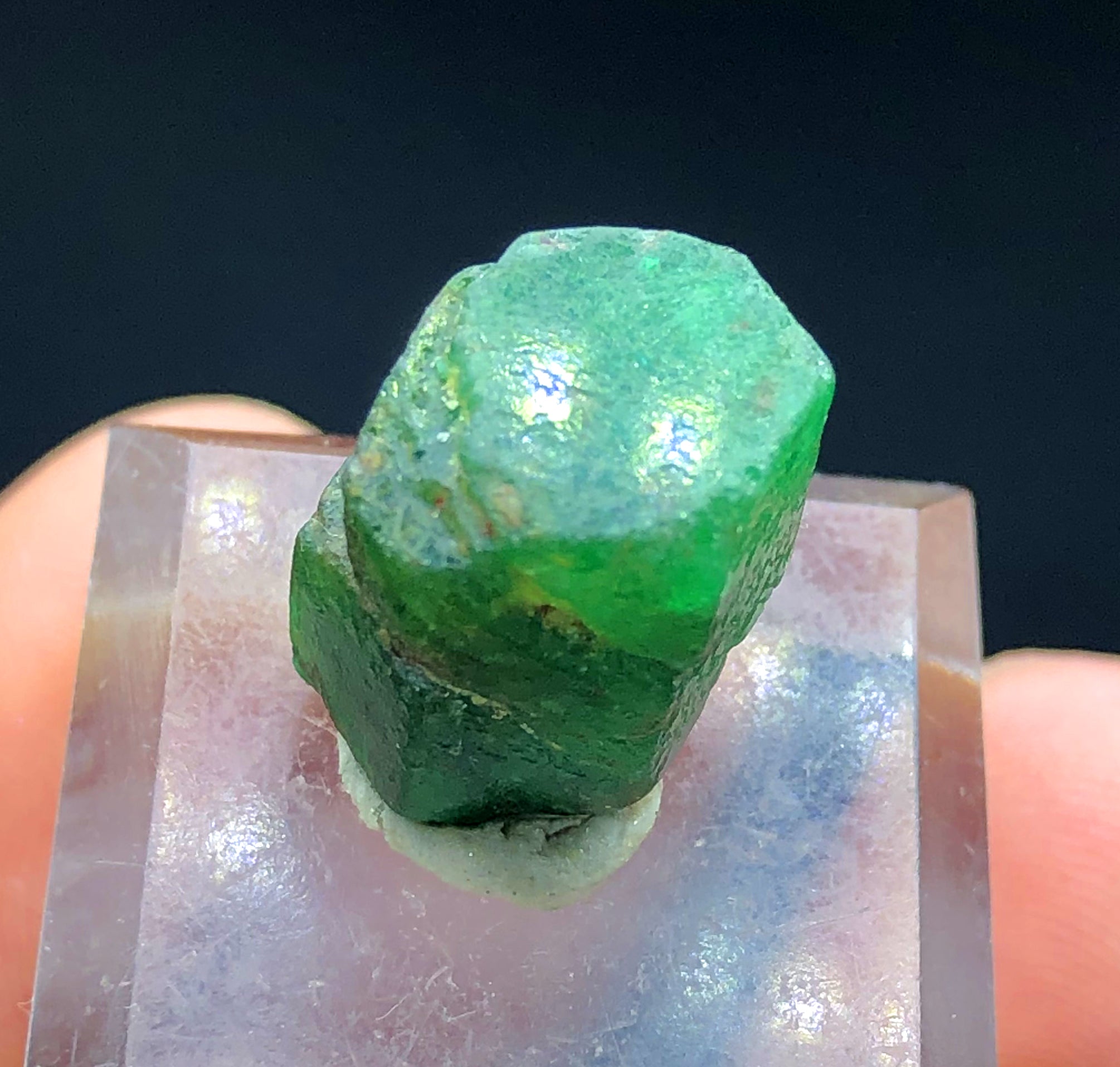 Lush Green Color Emerald Crystal, Raw Emerald Stone, Emerald Gemstone, Crystal Specimen, Emerald from Swat Pakistan - 15.85 CT