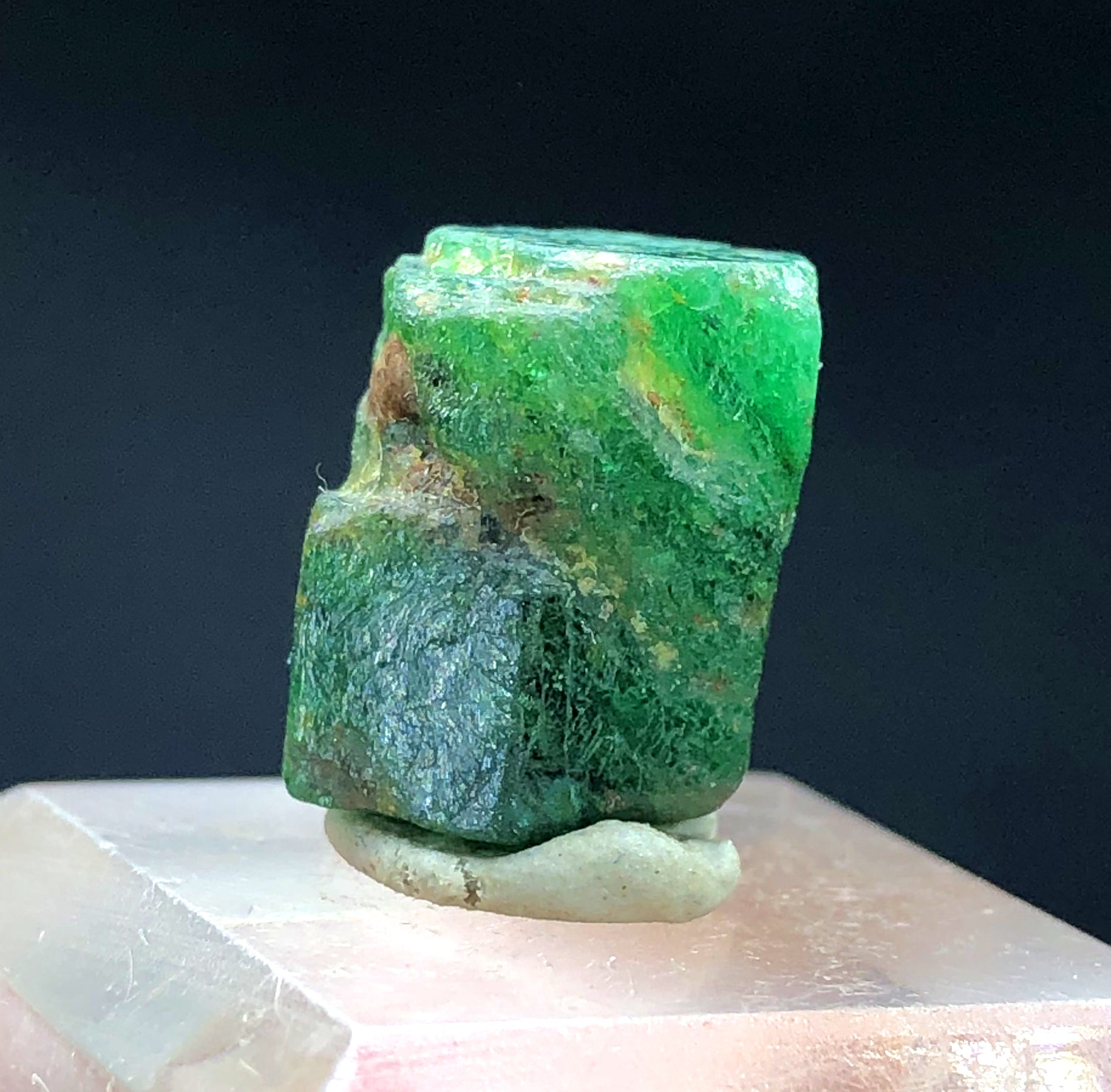 Lush Green Color Emerald Crystal, Raw Emerald Stone, Emerald Gemstone, Crystal Specimen, Emerald from Swat Pakistan - 15.85 CT