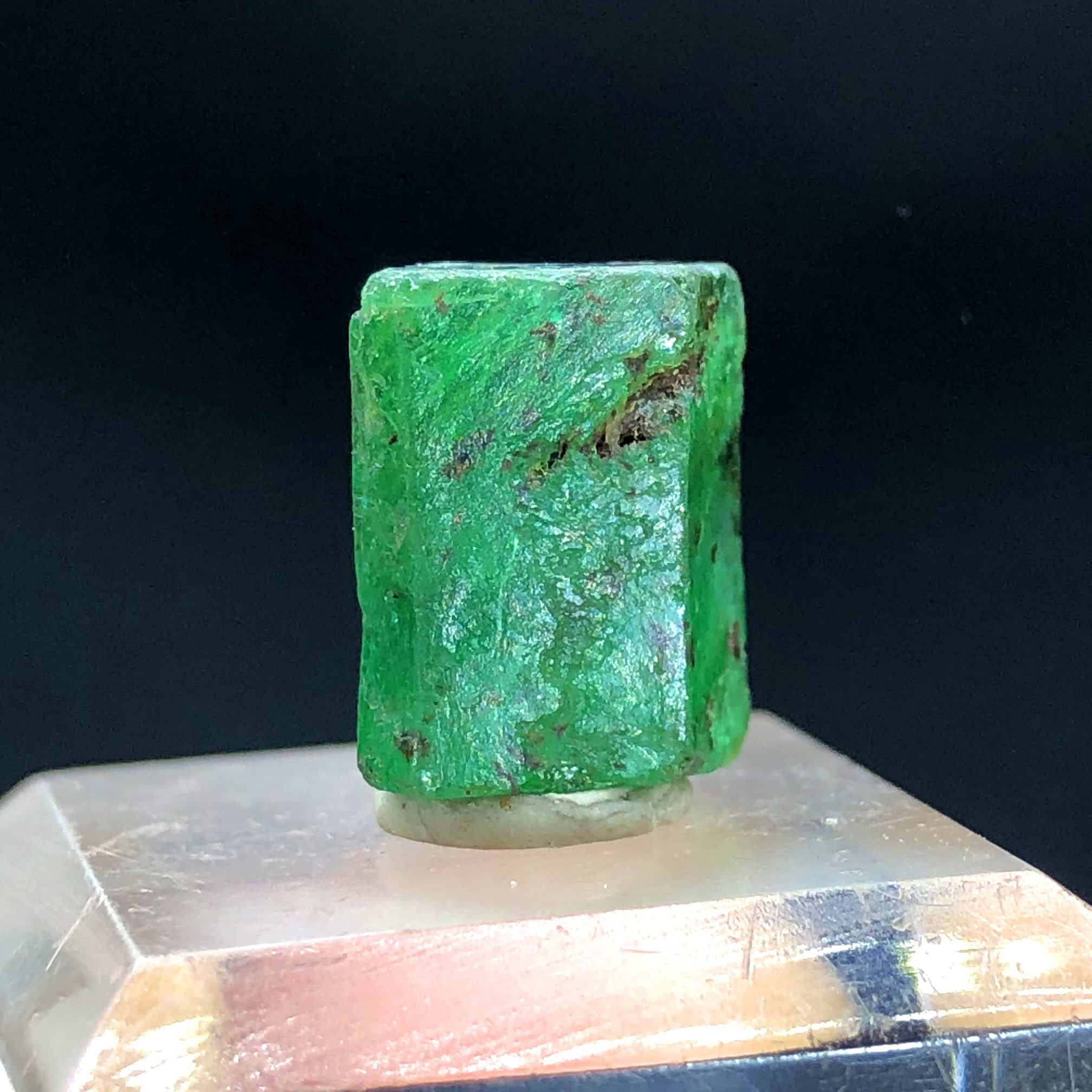 Lush Green Color Emerald Crystal, Raw Emerald Stone, Emerald Gemstone, Crystal Specimen, Emerald from Swat Pakistan - 9.10 CT