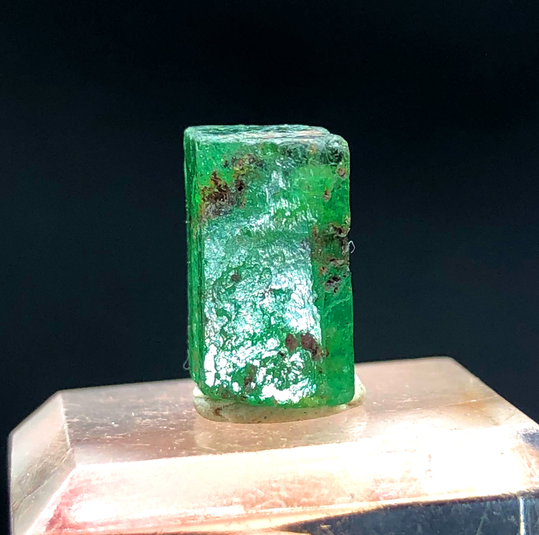 Lush Green Color Emerald Crystal, Raw Emerald Stone, Emerald Gemstone, Crystal Specimen, Emerald from Swat Pakistan - 9.10 CT