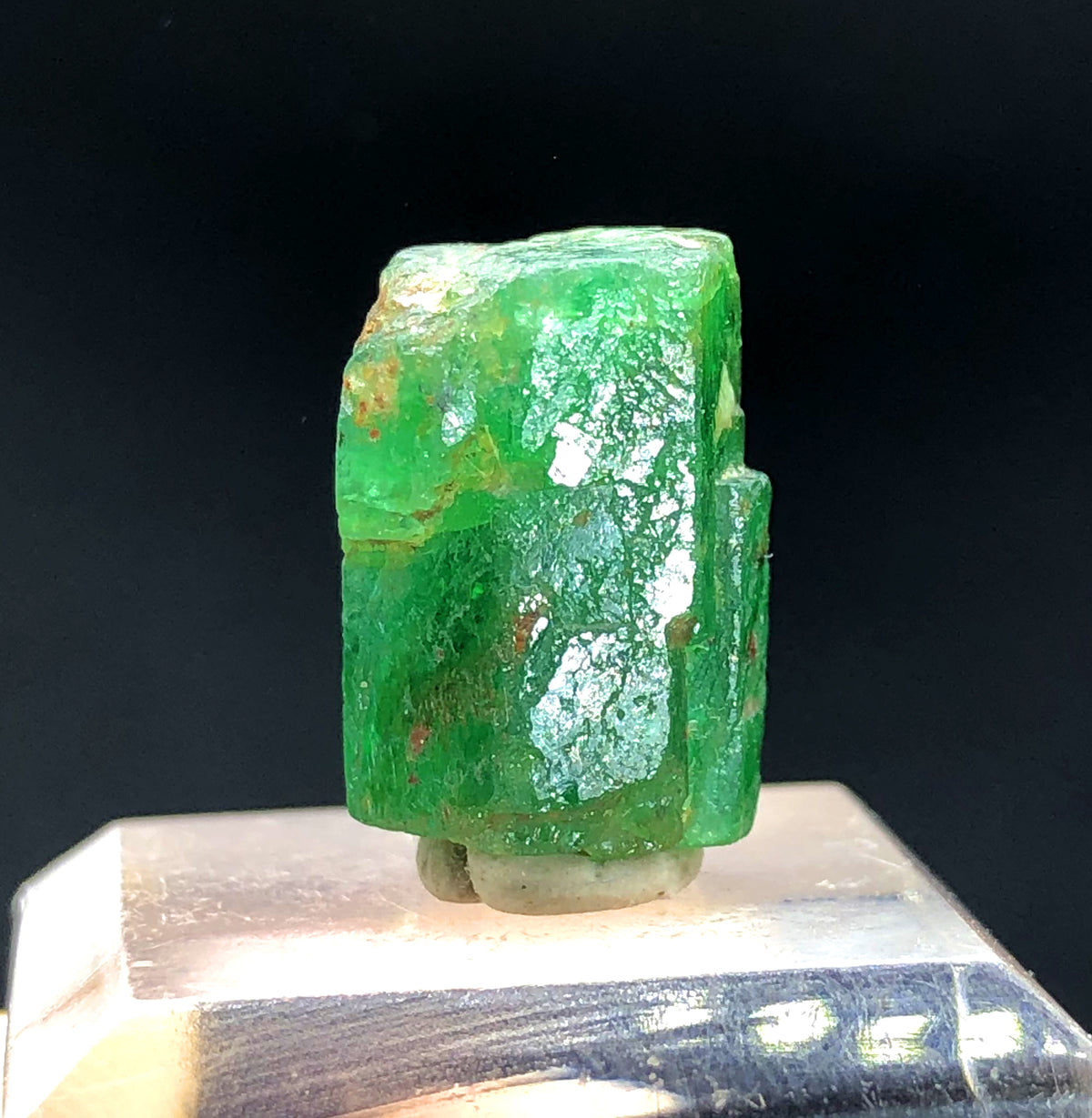 Lush Green Color Emerald Crystal, Raw Emerald Stone, Emerald Gemstone, Crystal Specimen, Emerald from Swat Pakistan - 13.70 CT