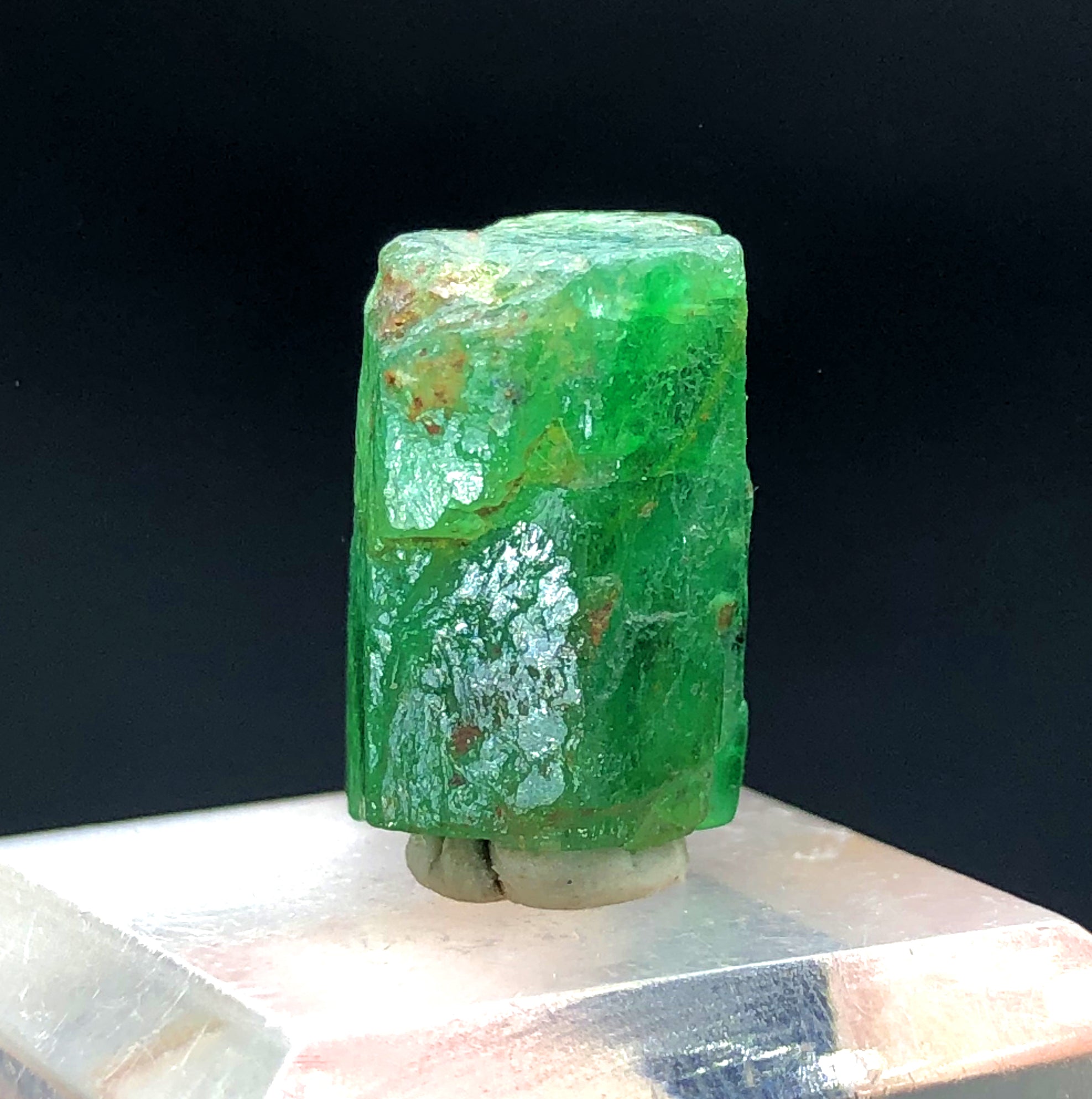 Lush Green Color Emerald Crystal, Raw Emerald Stone, Emerald Gemstone, Crystal Specimen, Emerald from Swat Pakistan - 13.70 CT