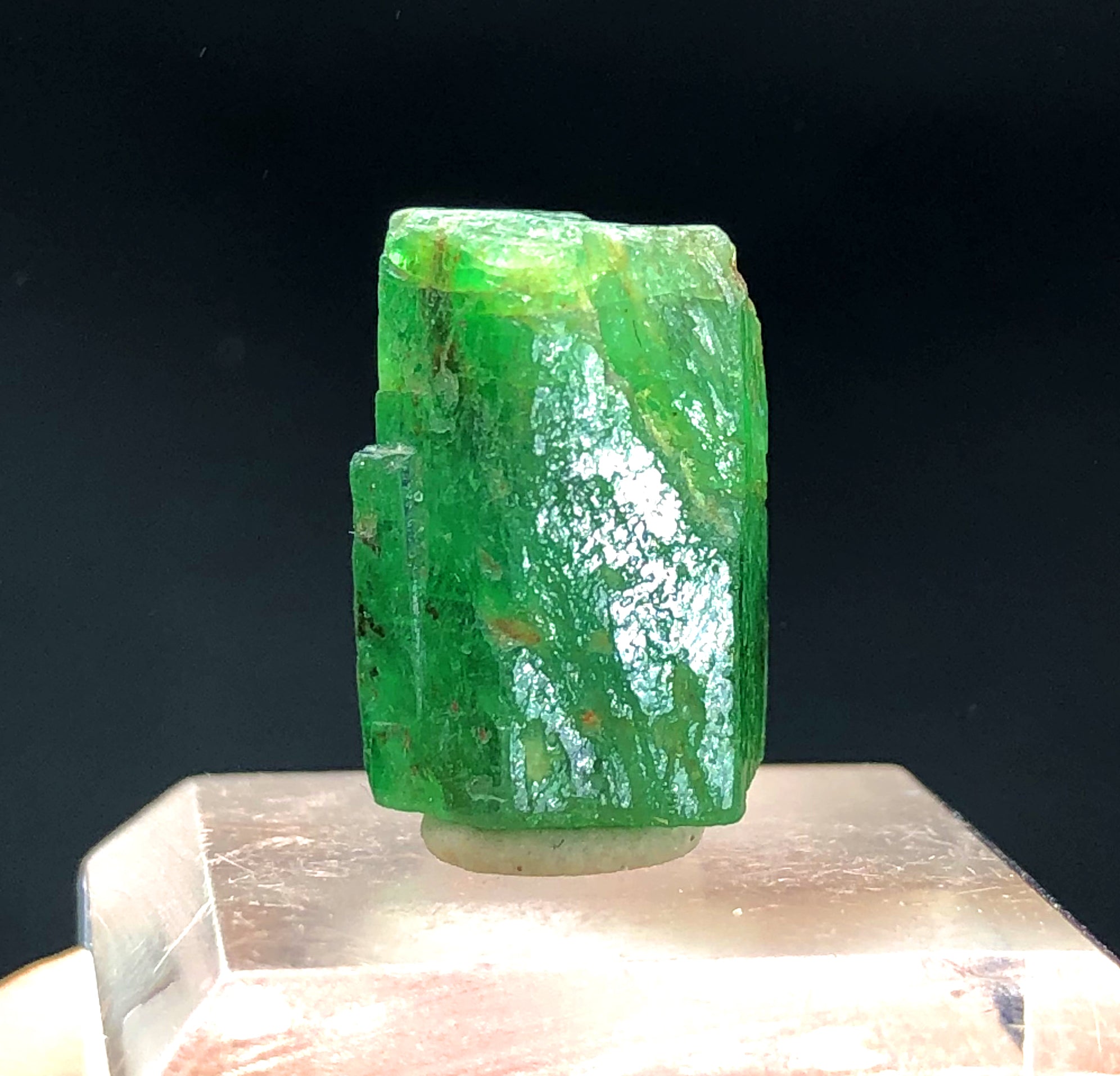 Lush Green Color Emerald Crystal, Raw Emerald Stone, Emerald Gemstone, Crystal Specimen, Emerald from Swat Pakistan - 13.70 CT