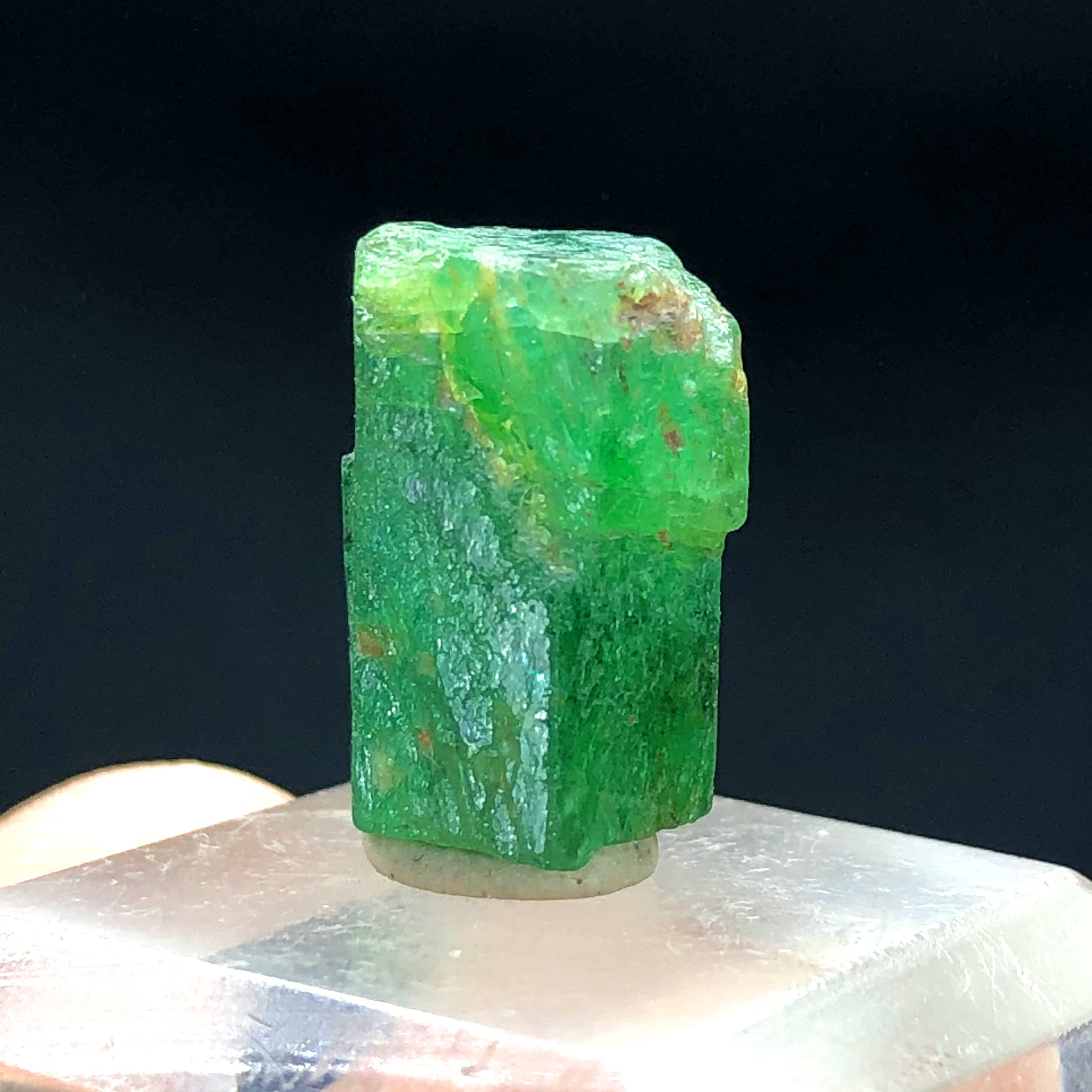 Lush Green Color Emerald Crystal, Raw Emerald Stone, Emerald Gemstone, Crystal Specimen, Emerald from Swat Pakistan - 13.70 CT