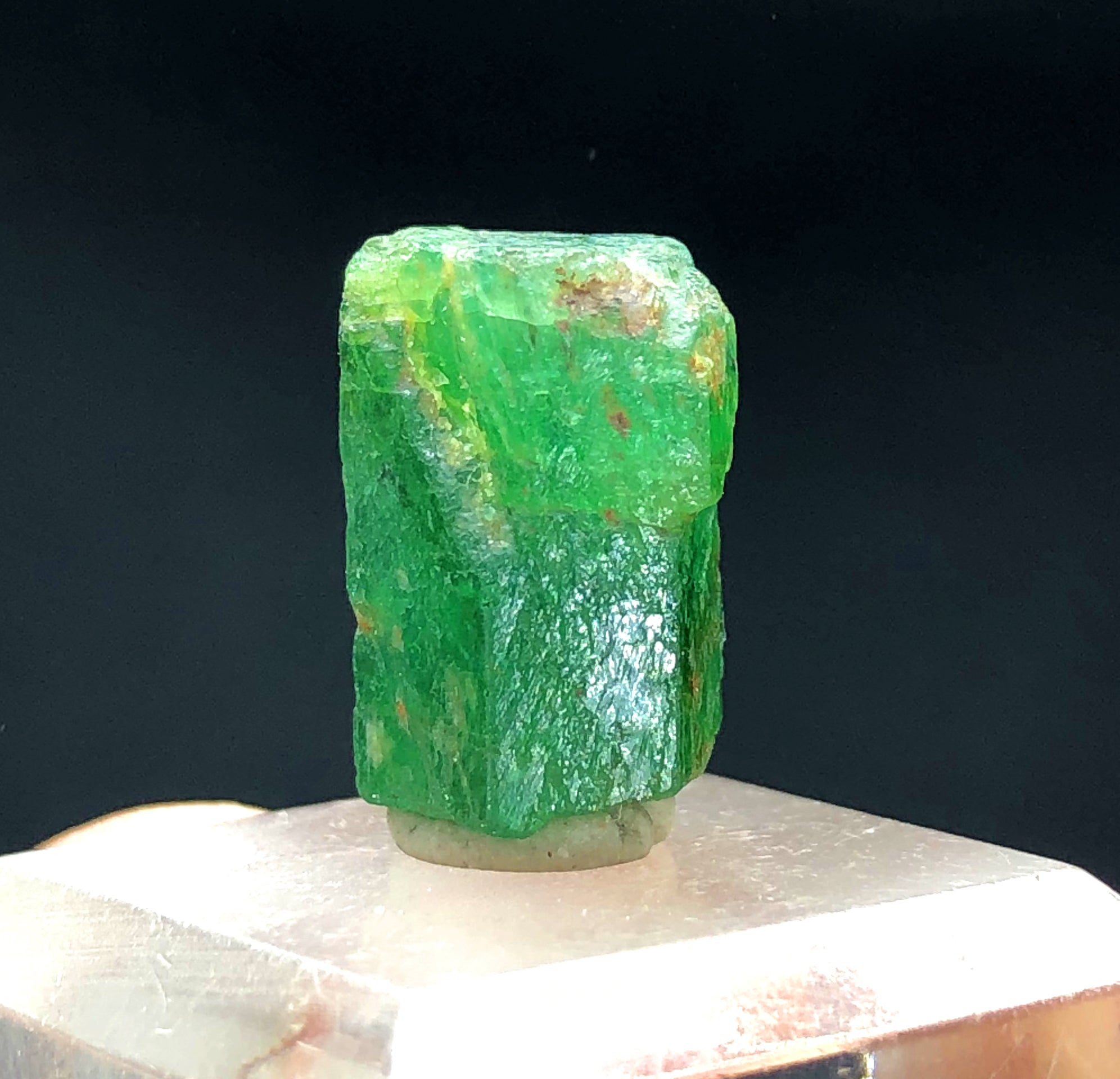 Lush Green Color Emerald Crystal, Raw Emerald Stone, Emerald Gemstone, Crystal Specimen, Emerald from Swat Pakistan - 13.70 CT