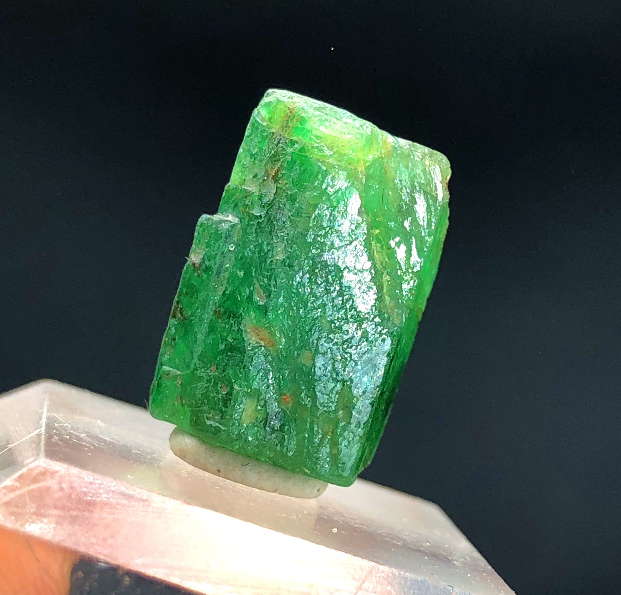 Lush Green Color Emerald Crystal, Raw Emerald Stone, Emerald Gemstone, Crystal Specimen, Emerald from Swat Pakistan - 13.70 CT