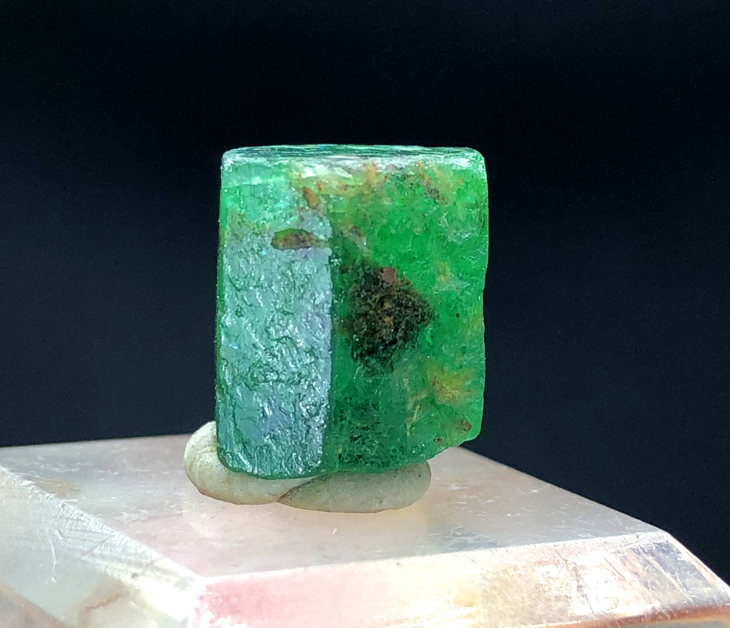 Lush Green Color Emerald Crystal, Raw Emerald Stone, Emerald Gemstone, Crystal Specimen, Emerald from Swat Pakistan - 13.10 CT