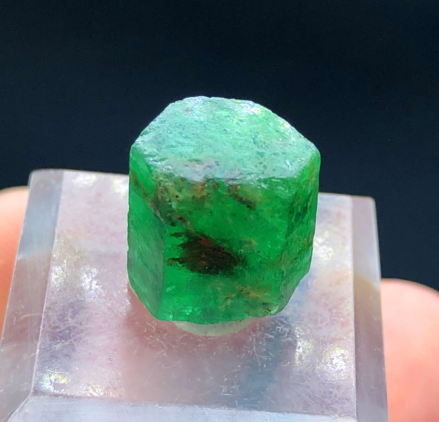 Lush Green Color Emerald Crystal, Raw Emerald Stone, Emerald Gemstone, Crystal Specimen, Emerald from Swat Pakistan - 13.10 CT