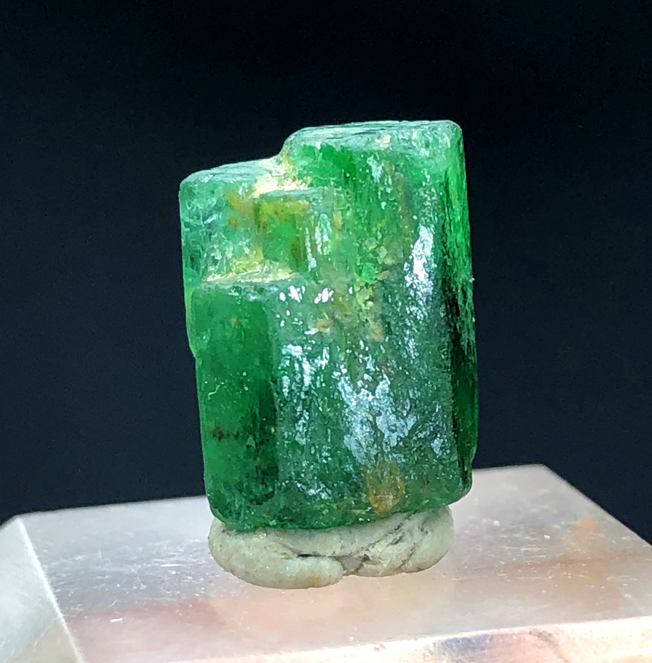 Lush Green Color Emerald Crystal, Raw Emerald Stone, Emerald Gemstone, Crystal Specimen, Emerald from Swat Pakistan - 9.40 CT