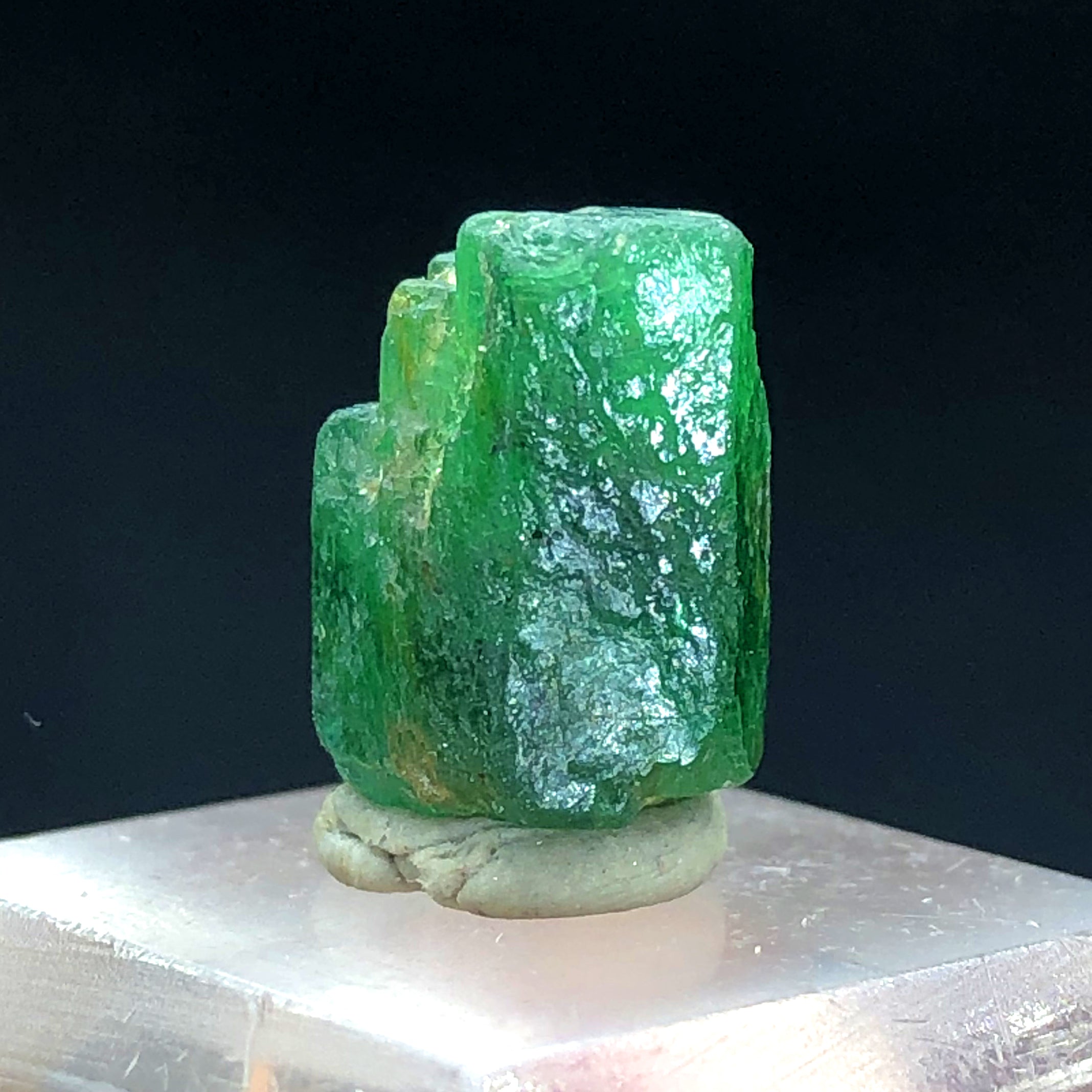 Lush Green Color Emerald Crystal, Raw Emerald Stone, Emerald Gemstone, Crystal Specimen, Emerald from Swat Pakistan - 9.40 CT