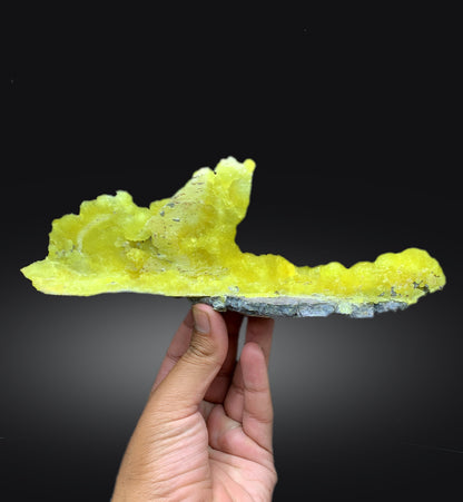 Yellow Brucite Specimen from Pakistan, 265 gram