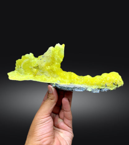Yellow Brucite Specimen from Pakistan, 265 gram