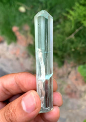 Diamond Cut Transparent Blue Aquamarine Crystal from Pakistan - 17 gram