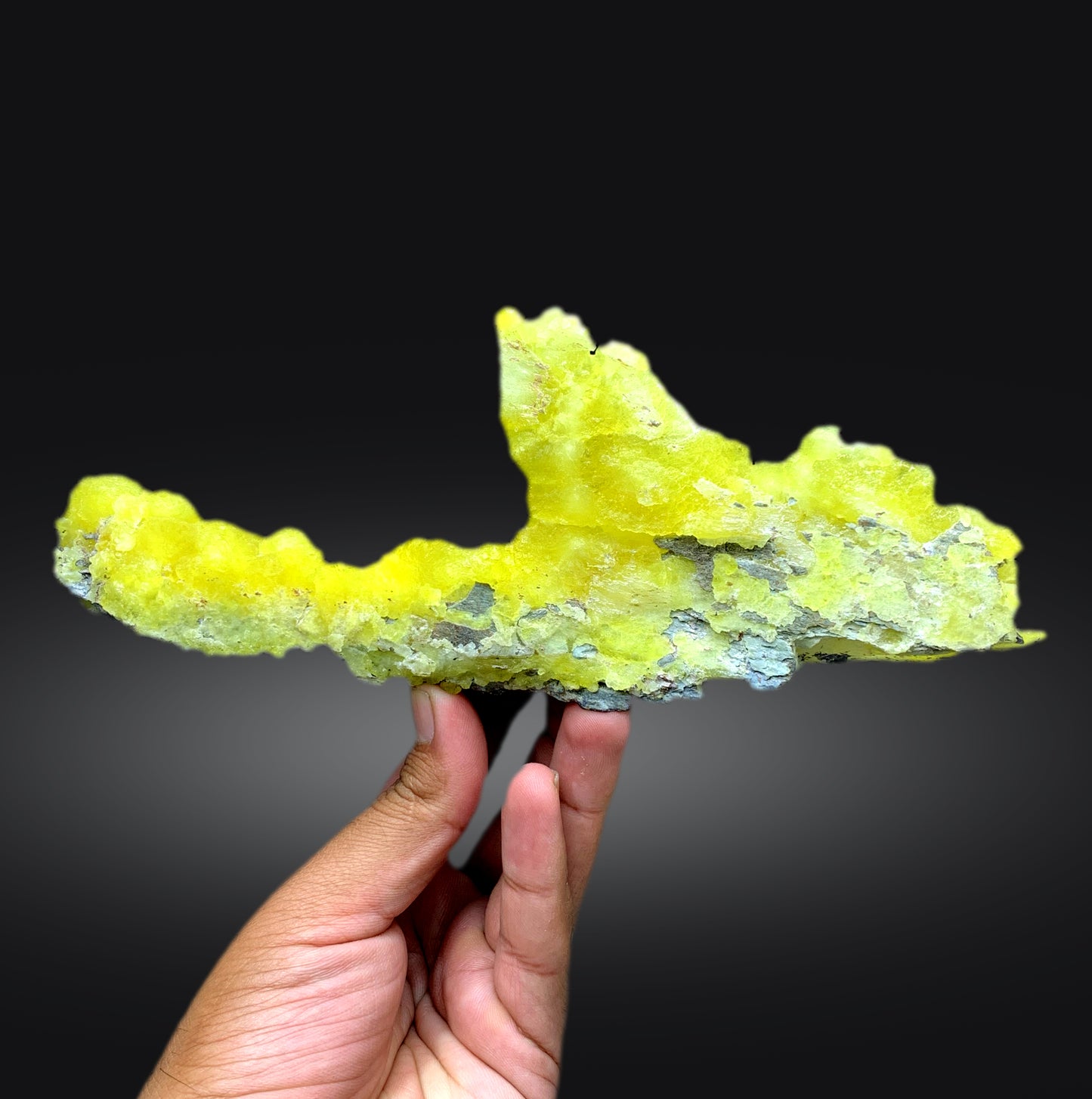 Yellow Brucite Specimen from Pakistan, 265 gram