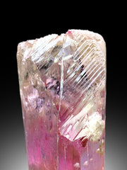 Gem Grade Deep Pink Kunzite Crystal from Afghanistan - 275 gram