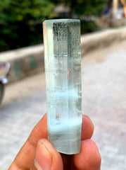 Transparent Blue Aquamarine Crystal from Shigar valley Pakistan - 38 gram