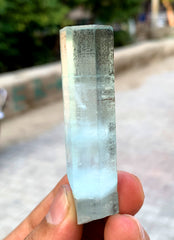 Transparent Blue Aquamarine Crystal from Shigar valley Pakistan - 38 gram