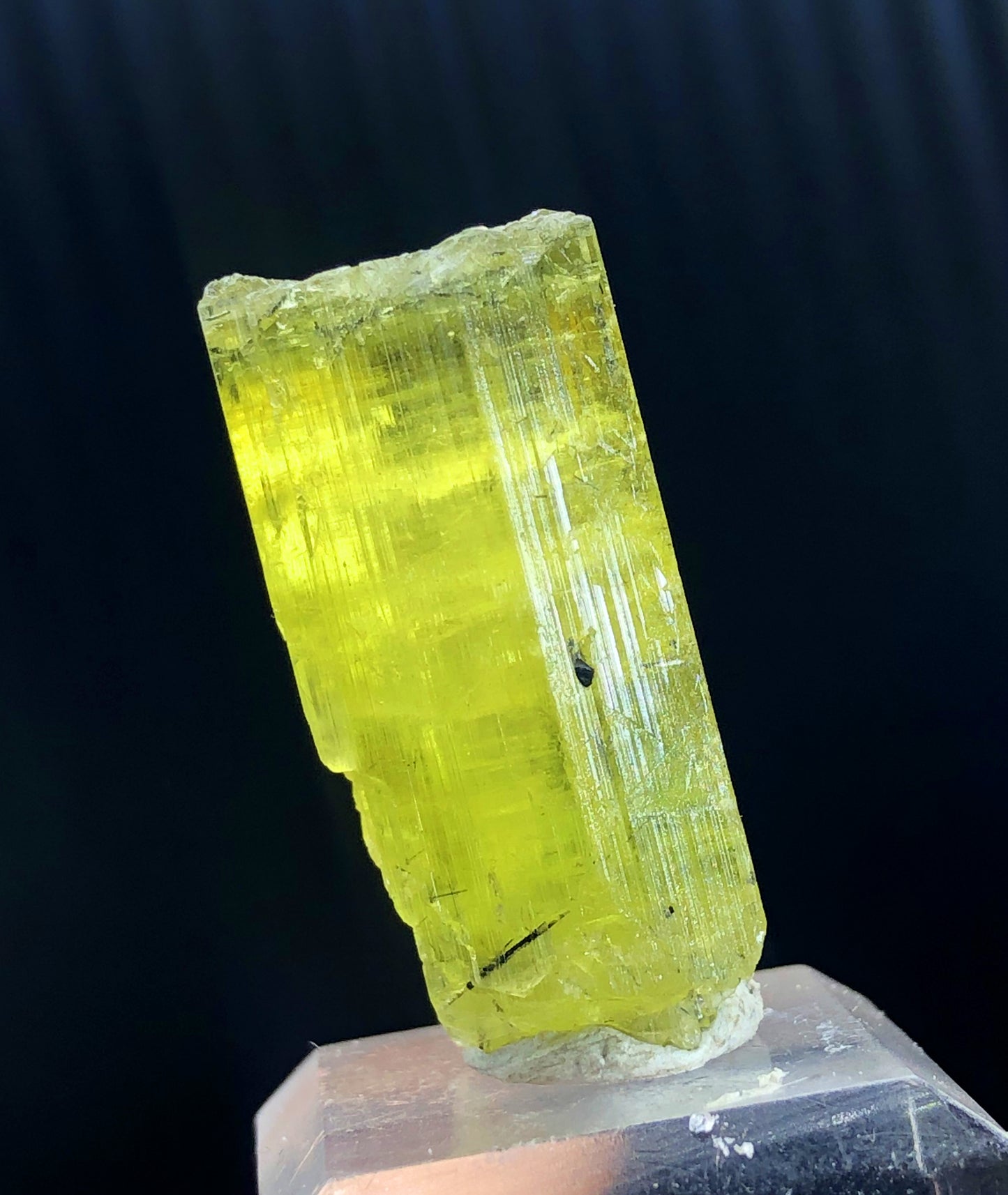 Yellow Color Heliodor var Beryl Crystal, Raw Mineral, Heliodor Specimen - 60 cts