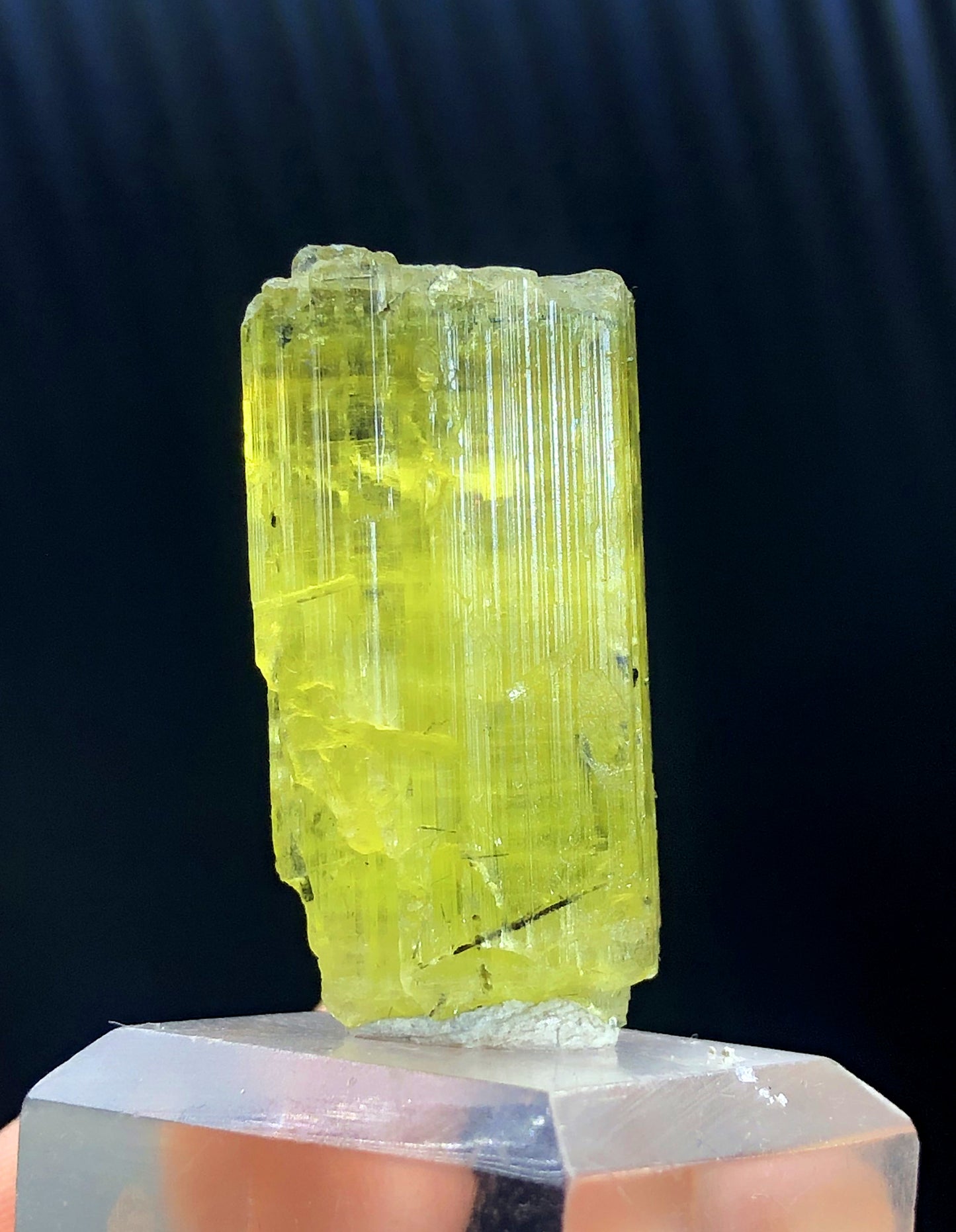 Yellow Color Heliodor var Beryl Crystal, Raw Mineral, Heliodor Specimen - 60 cts