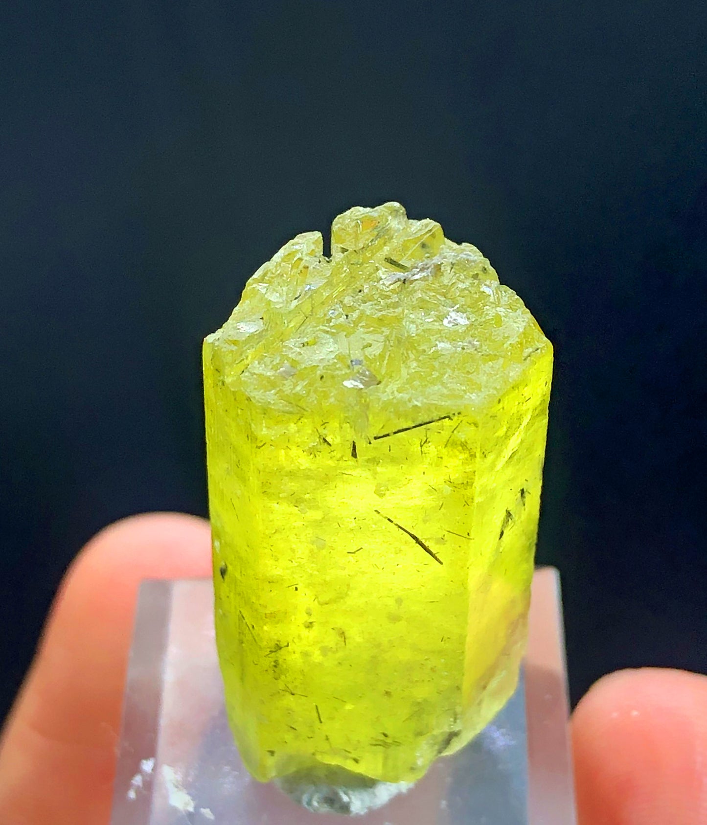 Yellow Color Heliodor var Beryl Crystal, Raw Mineral, Heliodor Specimen - 60 cts