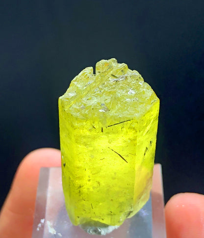 Yellow Color Heliodor var Beryl Crystal, Raw Mineral, Heliodor Specimen - 60 cts
