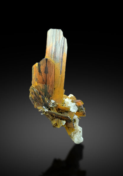 Rare Red Brookite Cluster from Baluchistan Pakistan - 15.45 carat