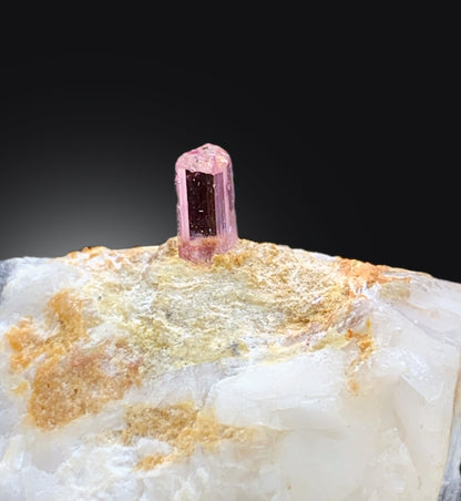 Imperial Pink Katlang Topaz on Matrix from Pakistan, 58 gram