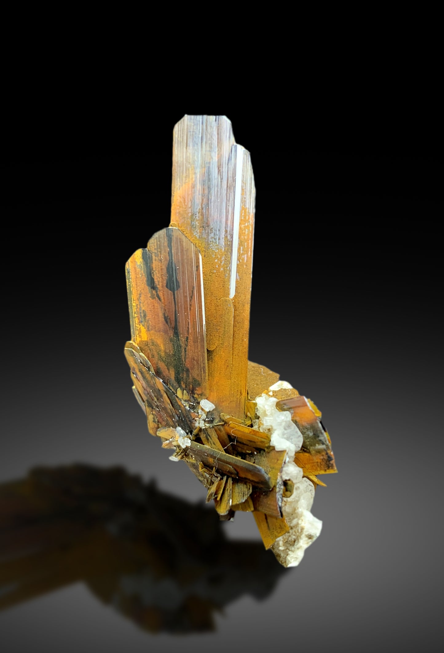 Rare Red Brookite Cluster from Baluchistan Pakistan - 15.45 carat