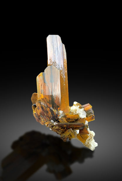 Rare Red Brookite Cluster from Baluchistan Pakistan - 15.45 carat