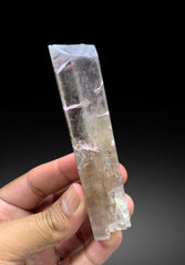 Natural Pink Kunzite with Dendritic Inclusions from Afghanistan - 165 gram