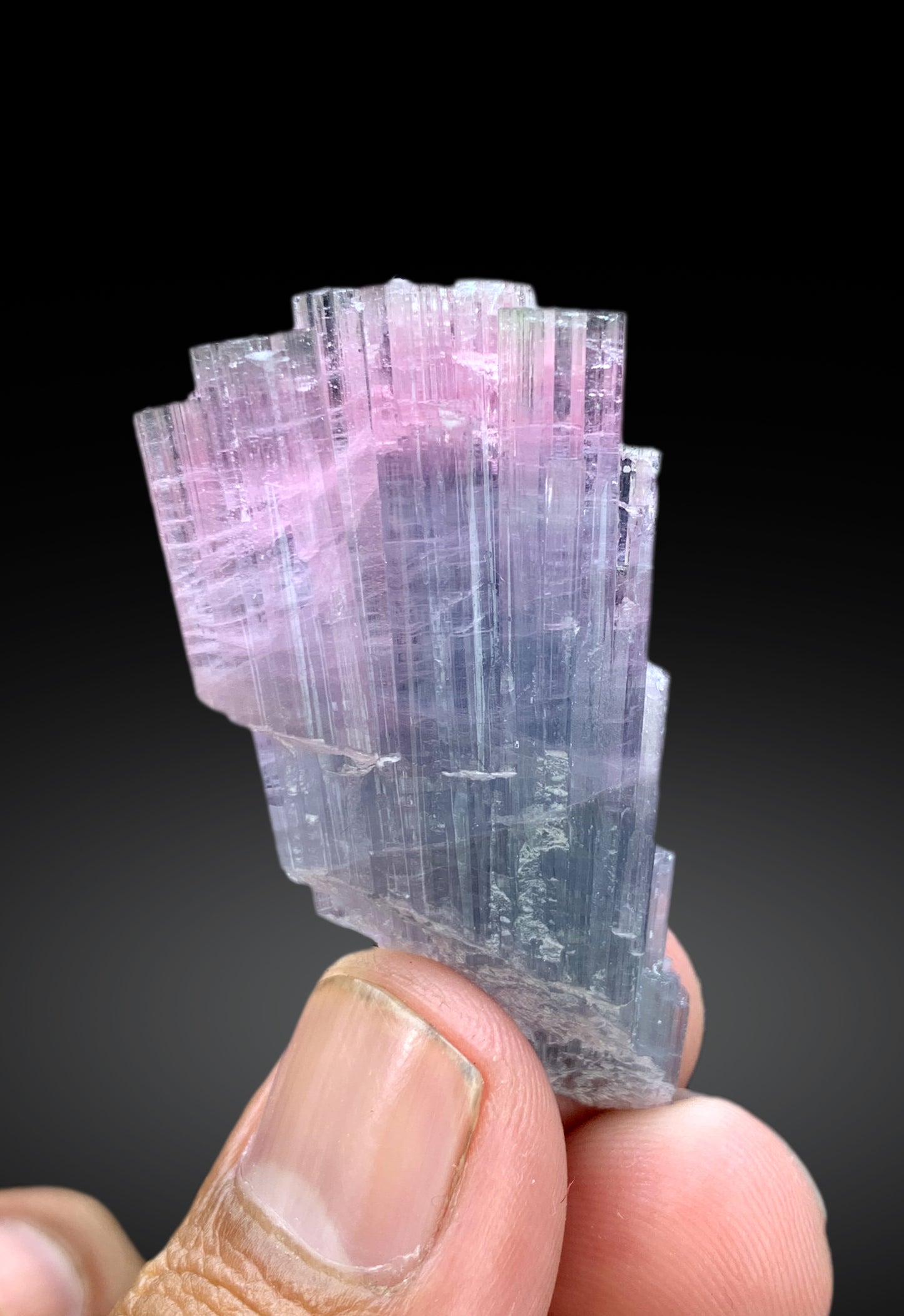 Cotton Candy Tourmaline Crystal from Afghanistan, 20 gram