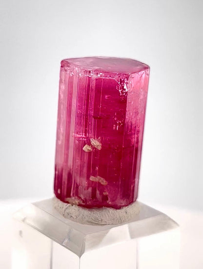 Rubellite Pink Tourmaline Crystal from Afghanistan - 19.4 Gram
