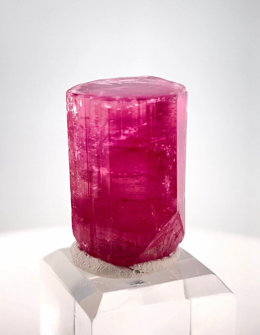 Rubellite Pink Tourmaline Crystal from Afghanistan - 19.4 Gram