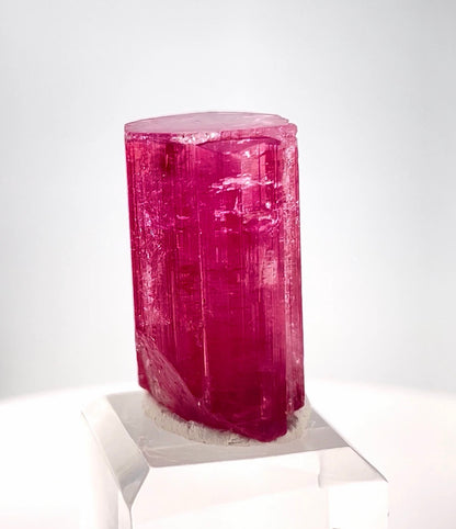 Rubellite Pink Tourmaline Crystal from Afghanistan - 19.4 Gram