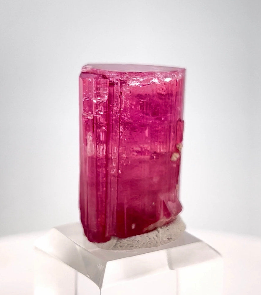 Rubellite Pink Tourmaline Crystal from Afghanistan - 19.4 Gram