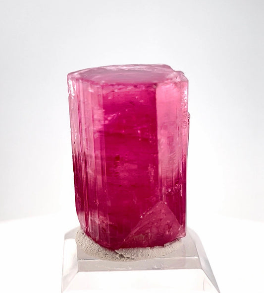 Rubellite Pink Tourmaline Crystal from Afghanistan - 19.4 Gram