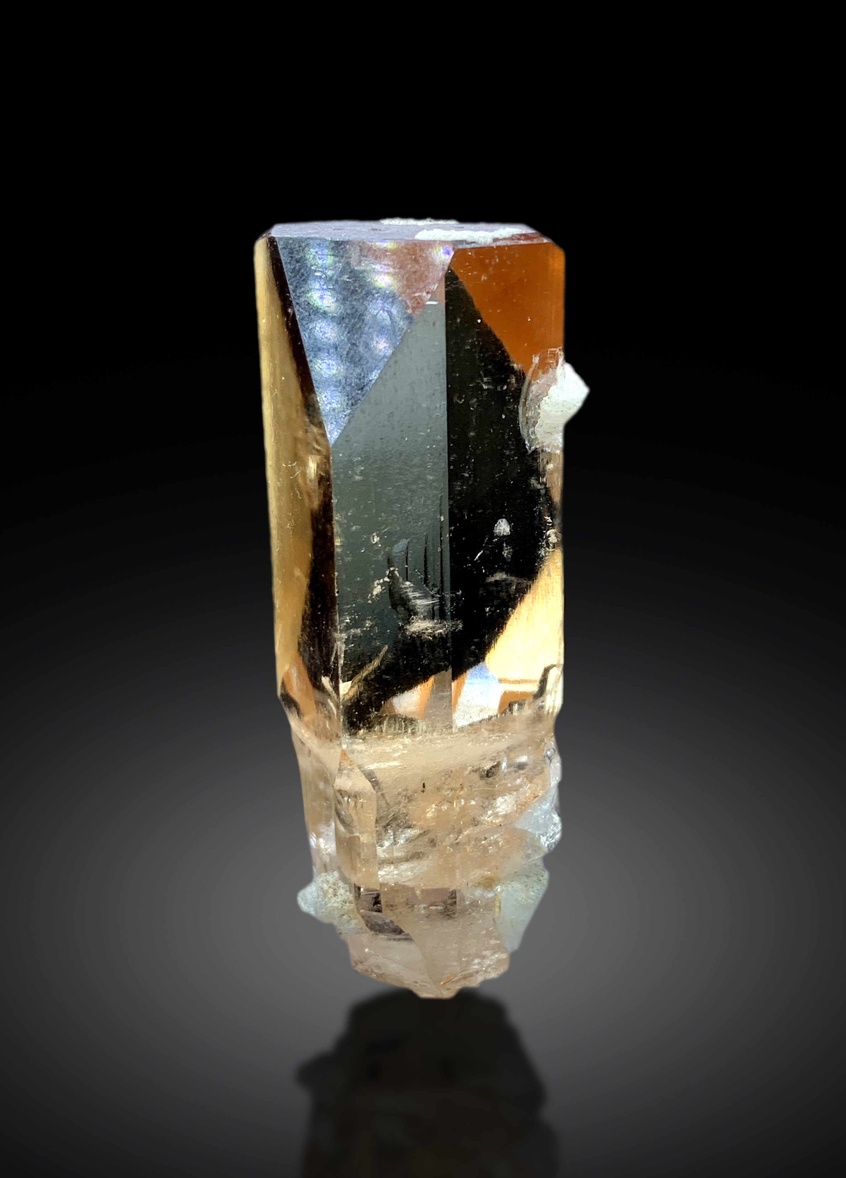 Topaz crystal with albite from Pakistan, 68 gram