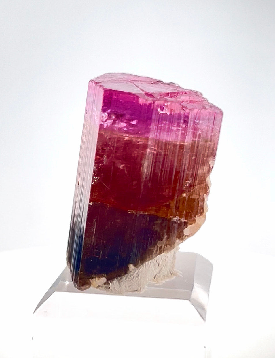 Tricolor Tourmaline Crystal from Afghanistan - 22.2 Gram