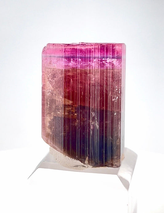 Tricolor Tourmaline Crystal from Afghanistan - 22.2 Gram