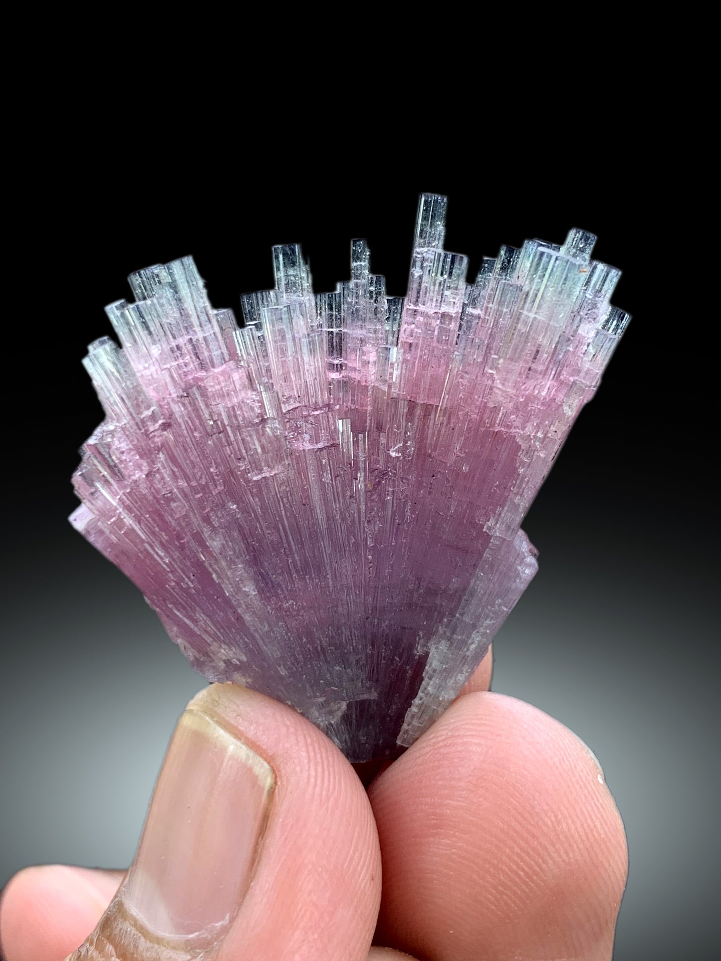 Cotton Candy Tourmaline Crystals cluster from Afghanistan, 15 gram