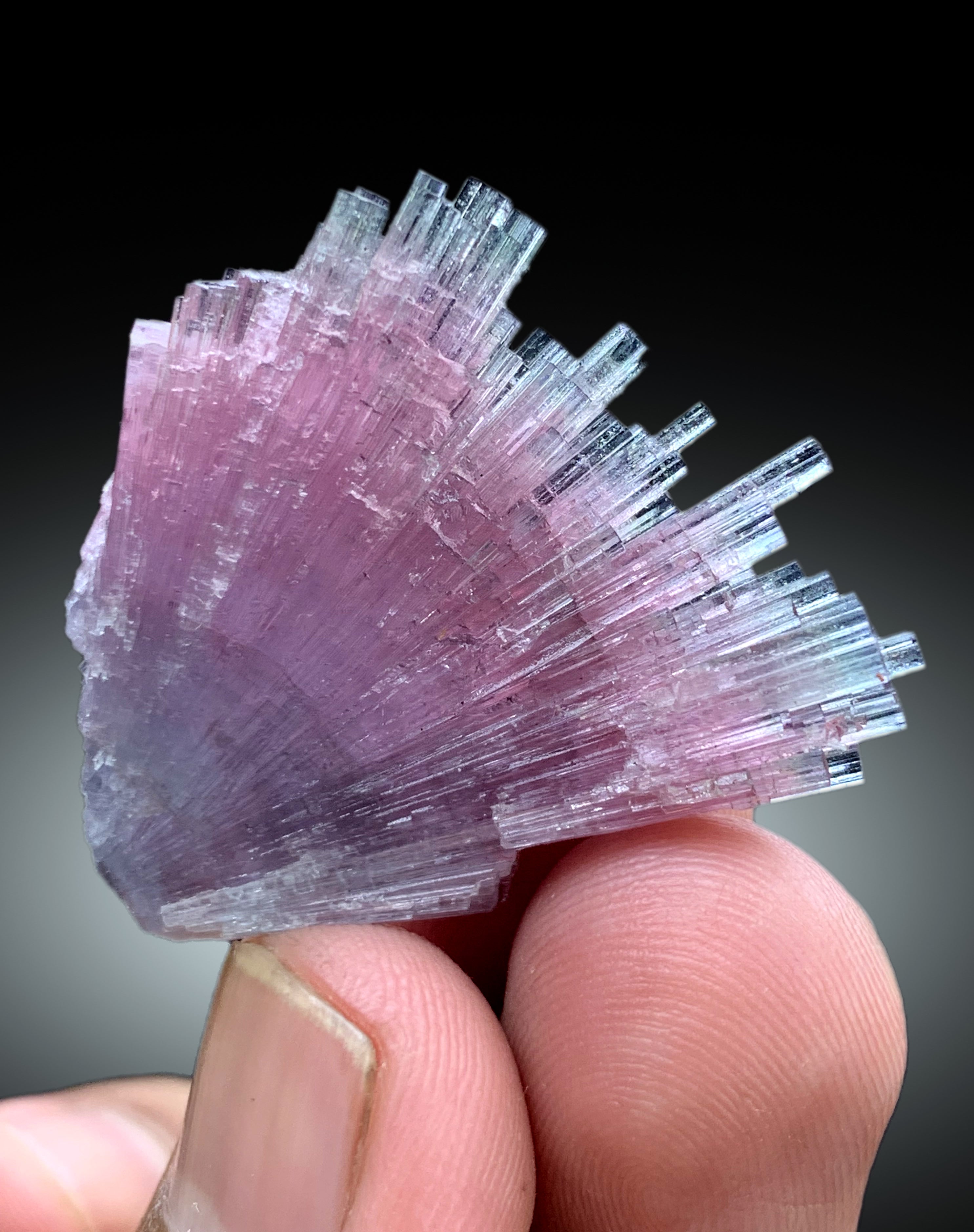 Cotton Candy Tourmaline Crystals cluster from Afghanistan, 15 gram