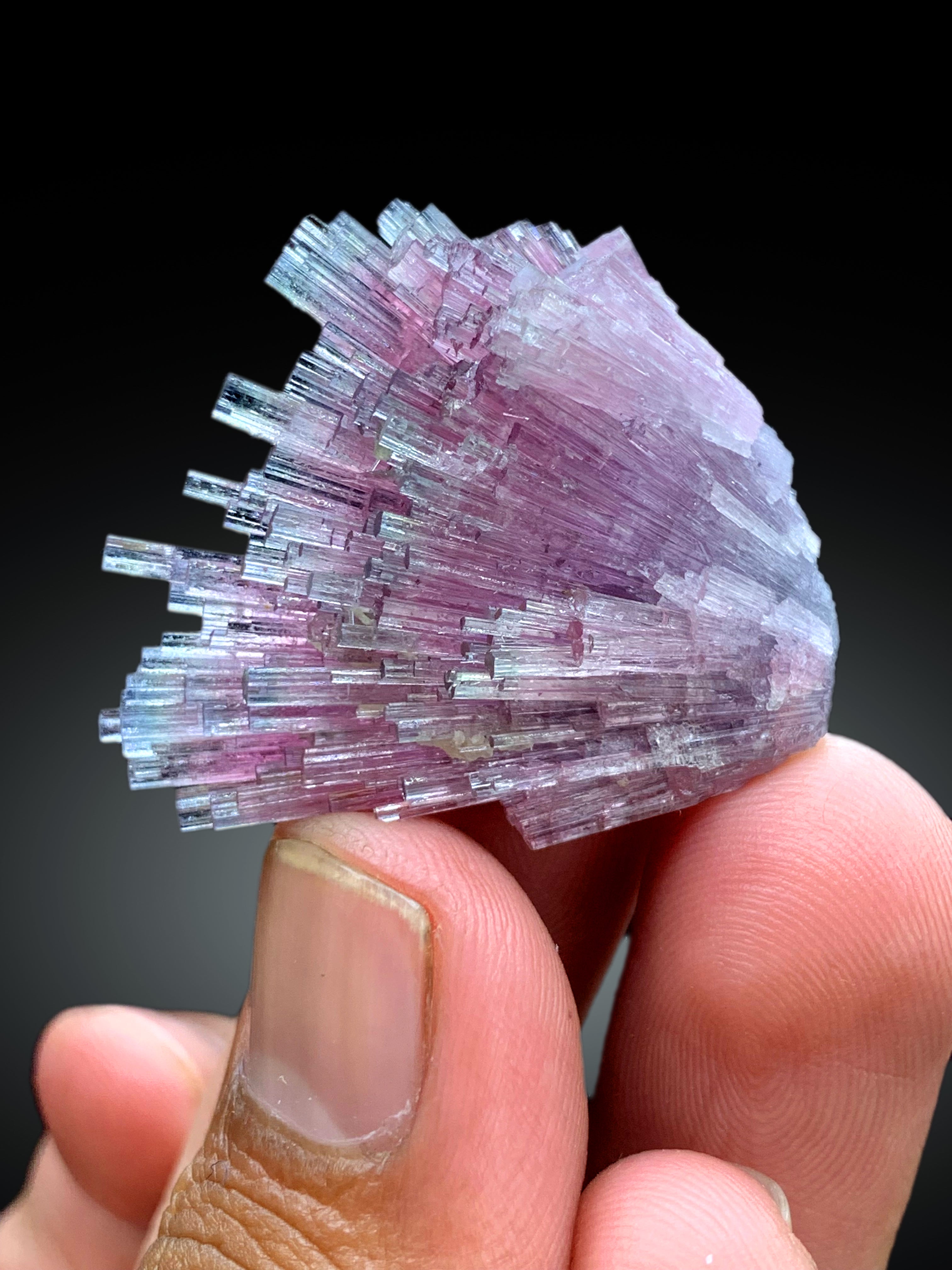 Cotton Candy Tourmaline Crystals cluster from Afghanistan, 15 gram