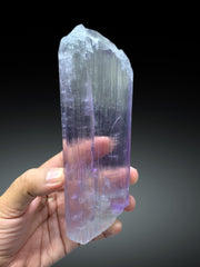 Bicolour Spodumene var Kunzite Crystal from Afghanistan , 328 gram